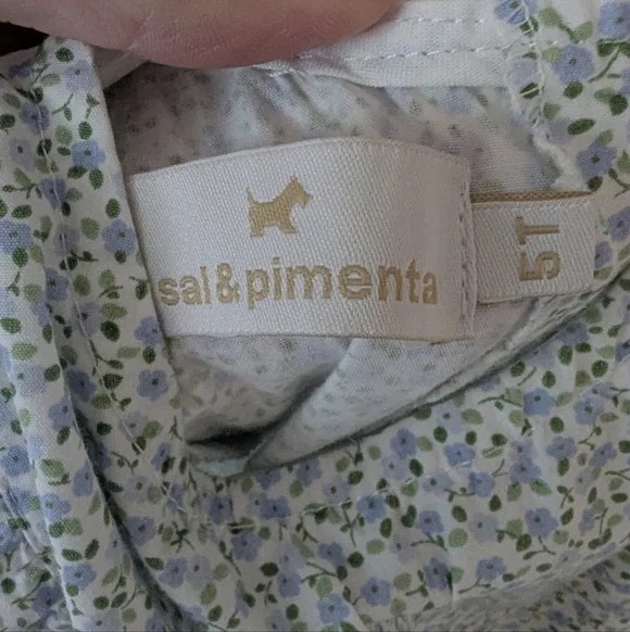 Sal & Pimenta | Floral Girls Blouse - Picture 2 of 2
